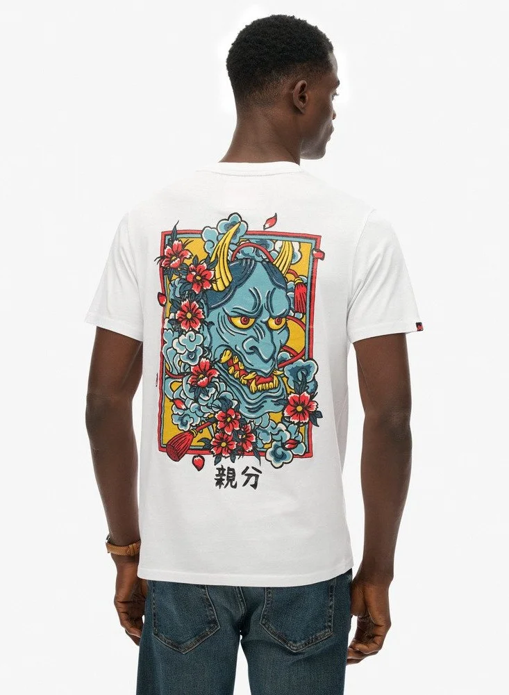 سوبر دراي Vintage Logo Tokyo Relaxed T-Shirt